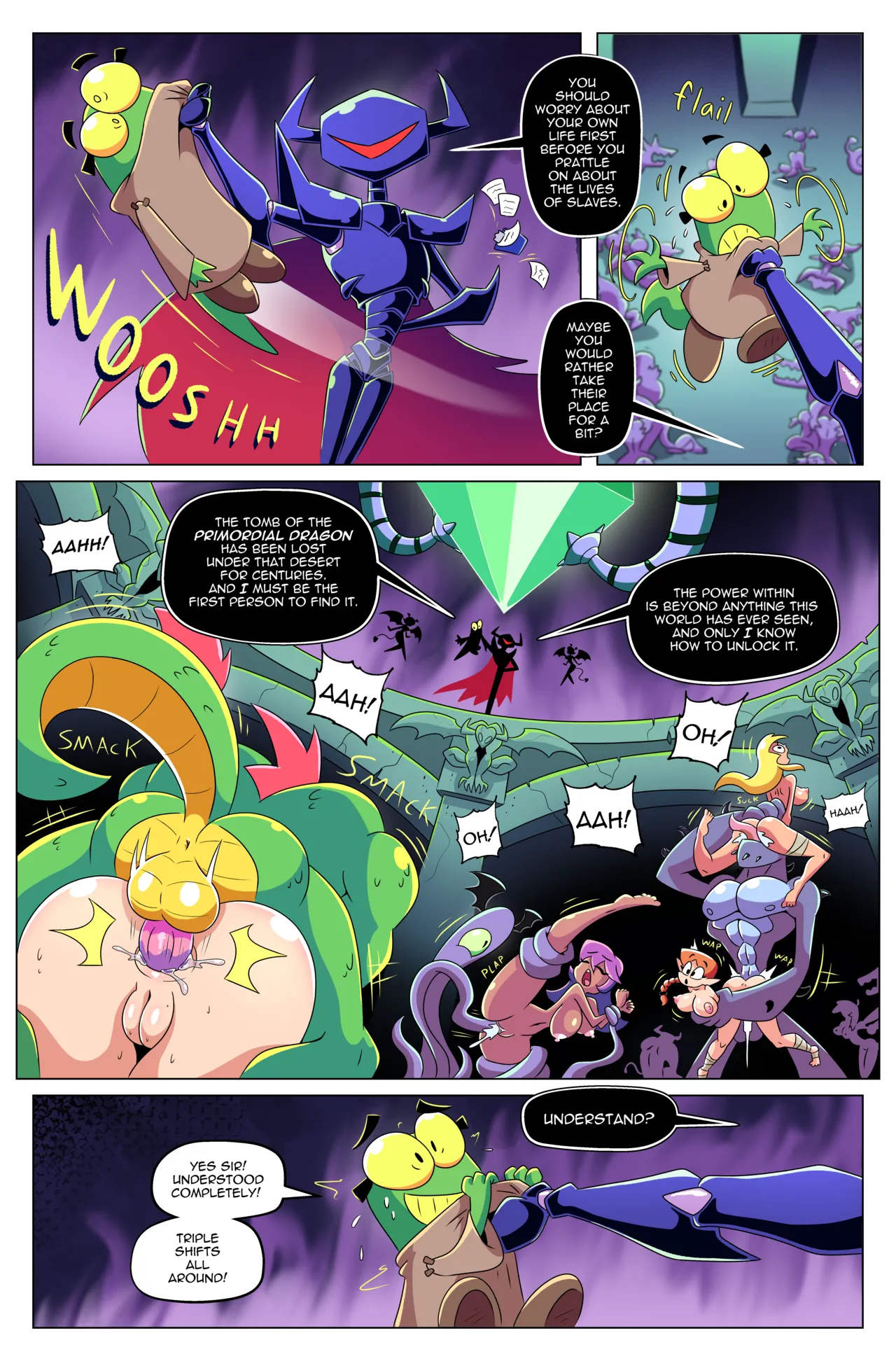 Booby Quest 5 porn comic picture 22