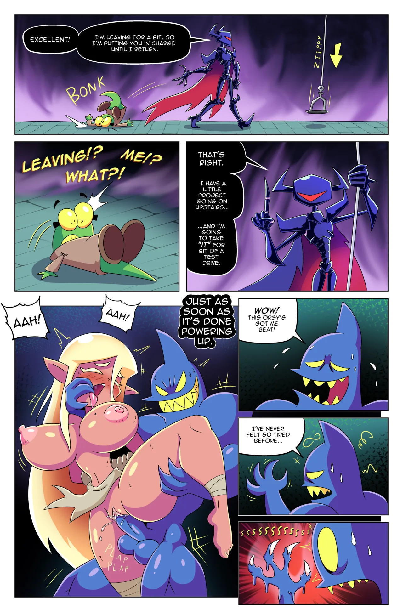 Booby Quest 5 porn comic picture 23