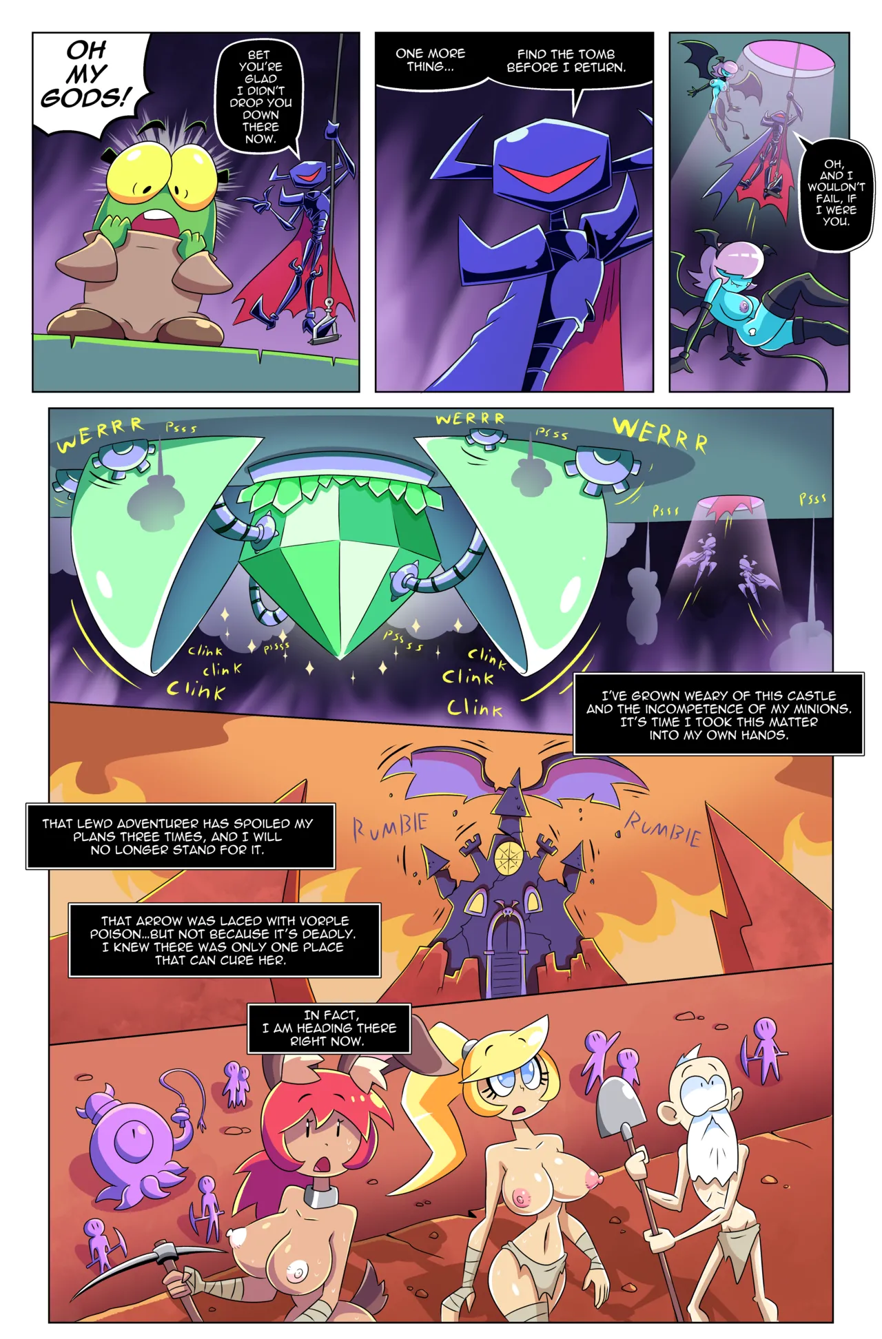 Booby Quest 5 porn comic picture 25