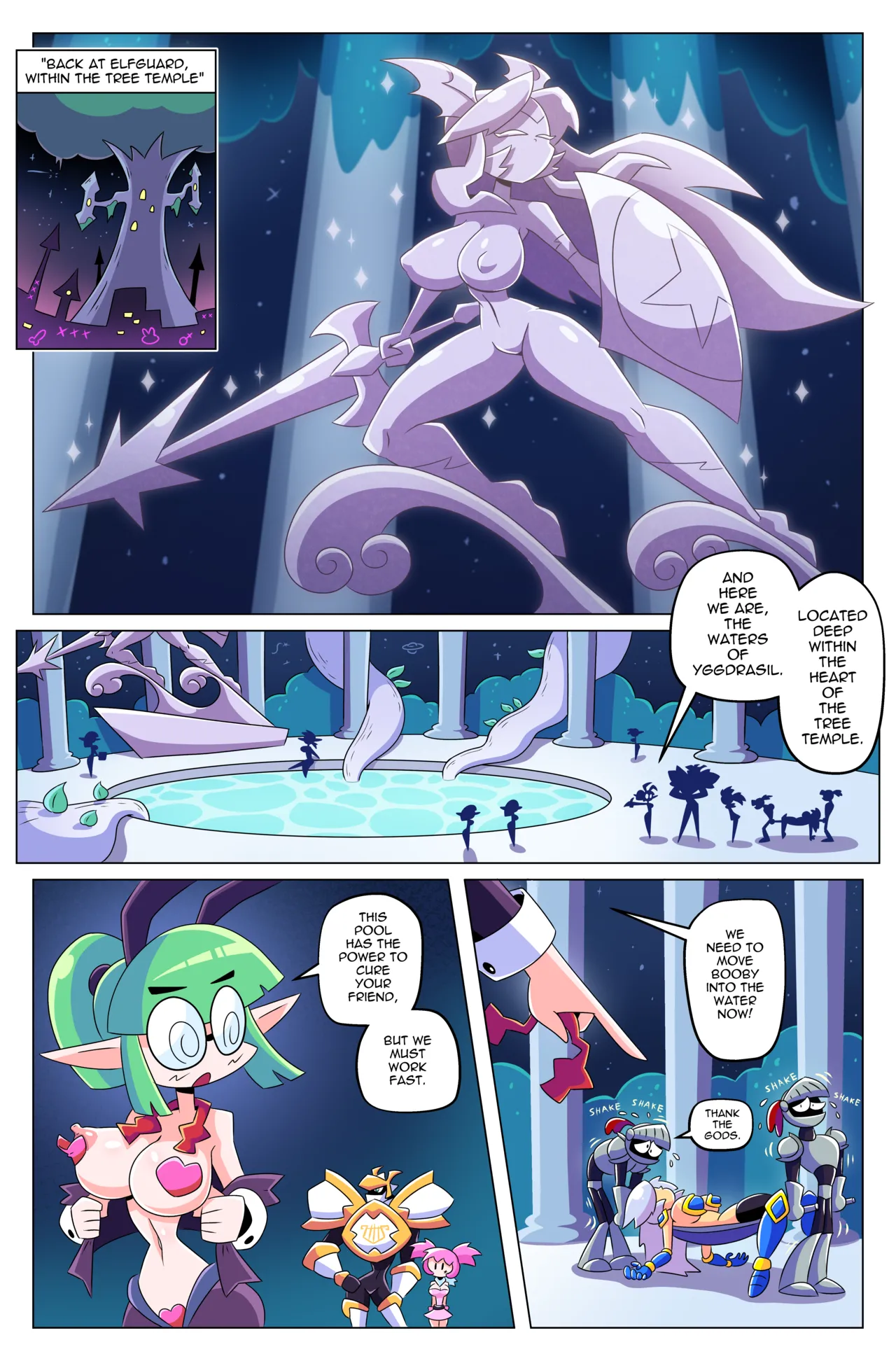 Booby Quest 5 porn comic picture 27