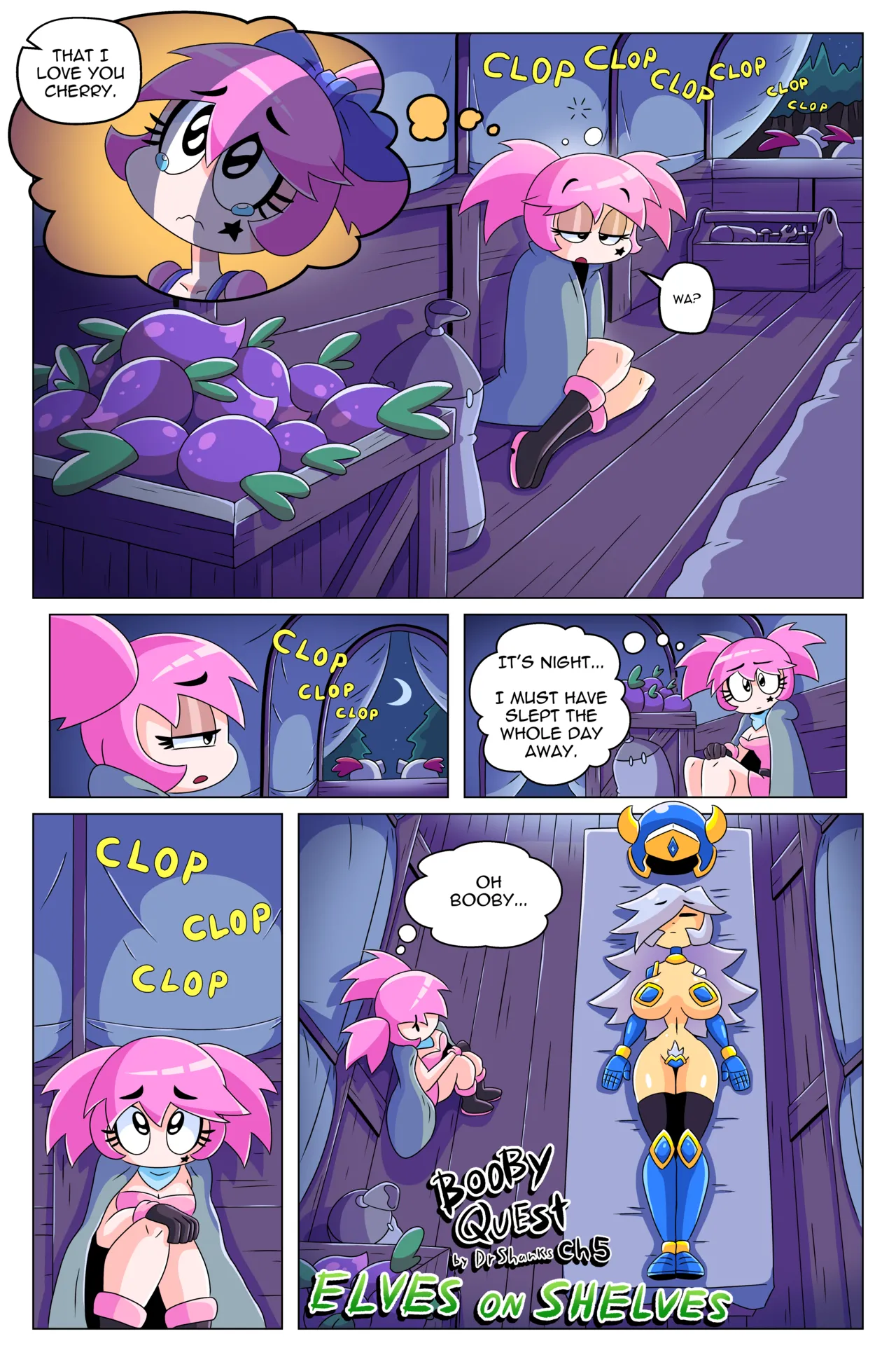 Booby Quest 5 porn comic picture 4