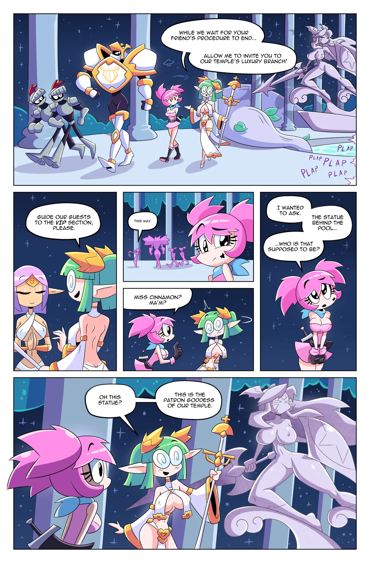 Booby Quest 5 porn comic picture 46