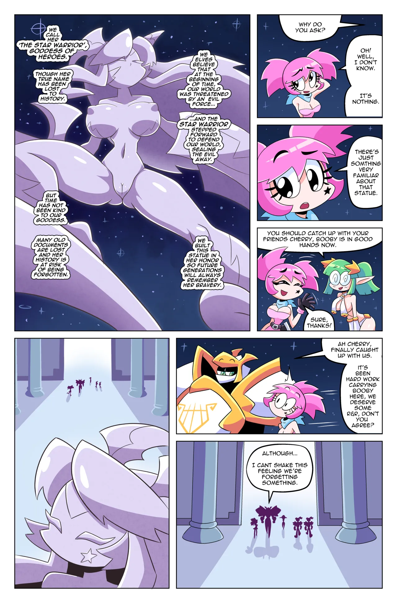Booby Quest 5 porn comic picture 47