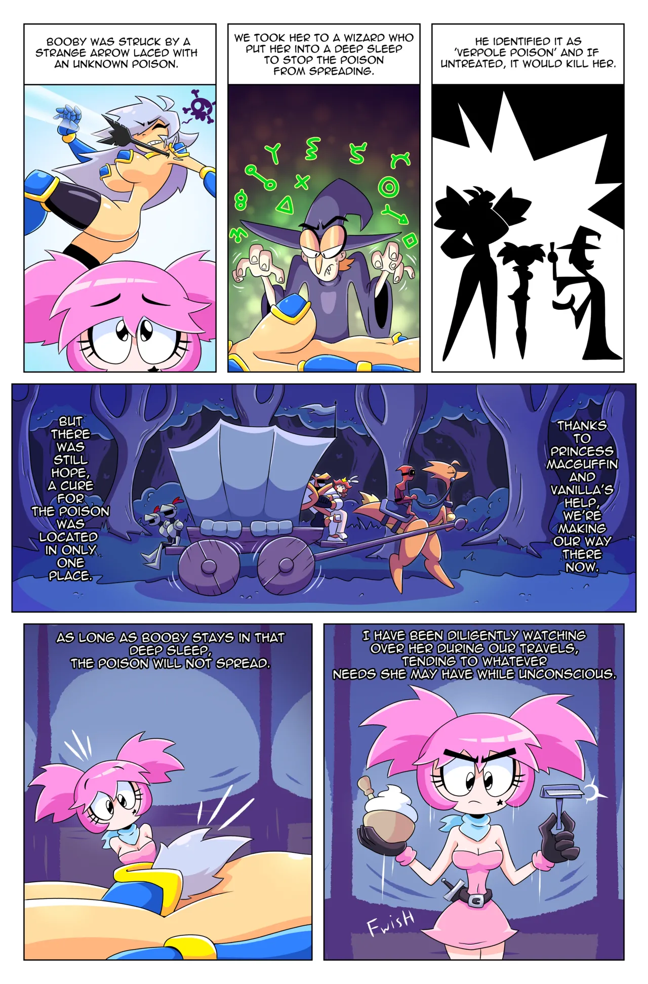 Booby Quest 5 porn comic picture 5