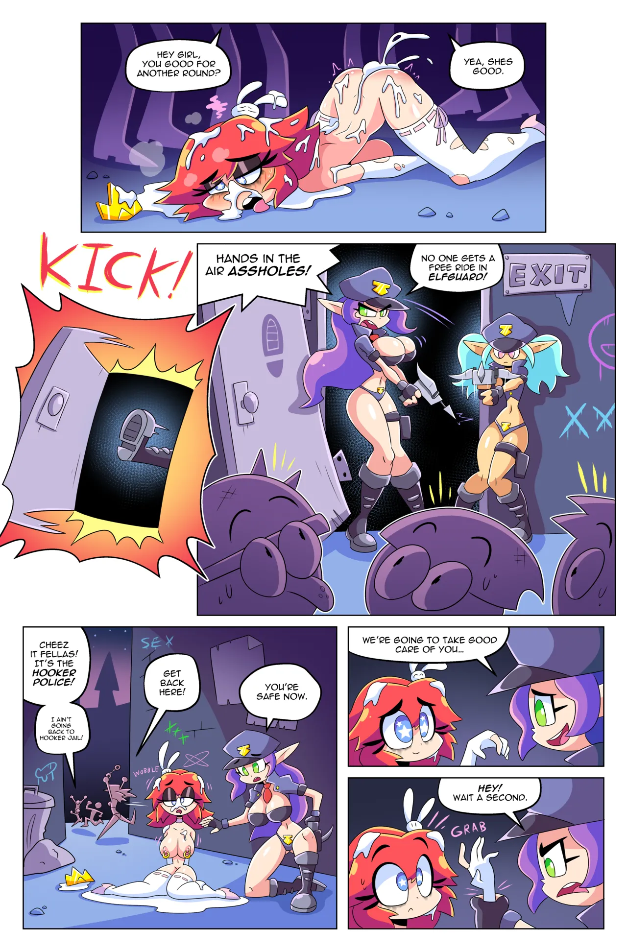 Booby Quest 5 porn comic picture 51