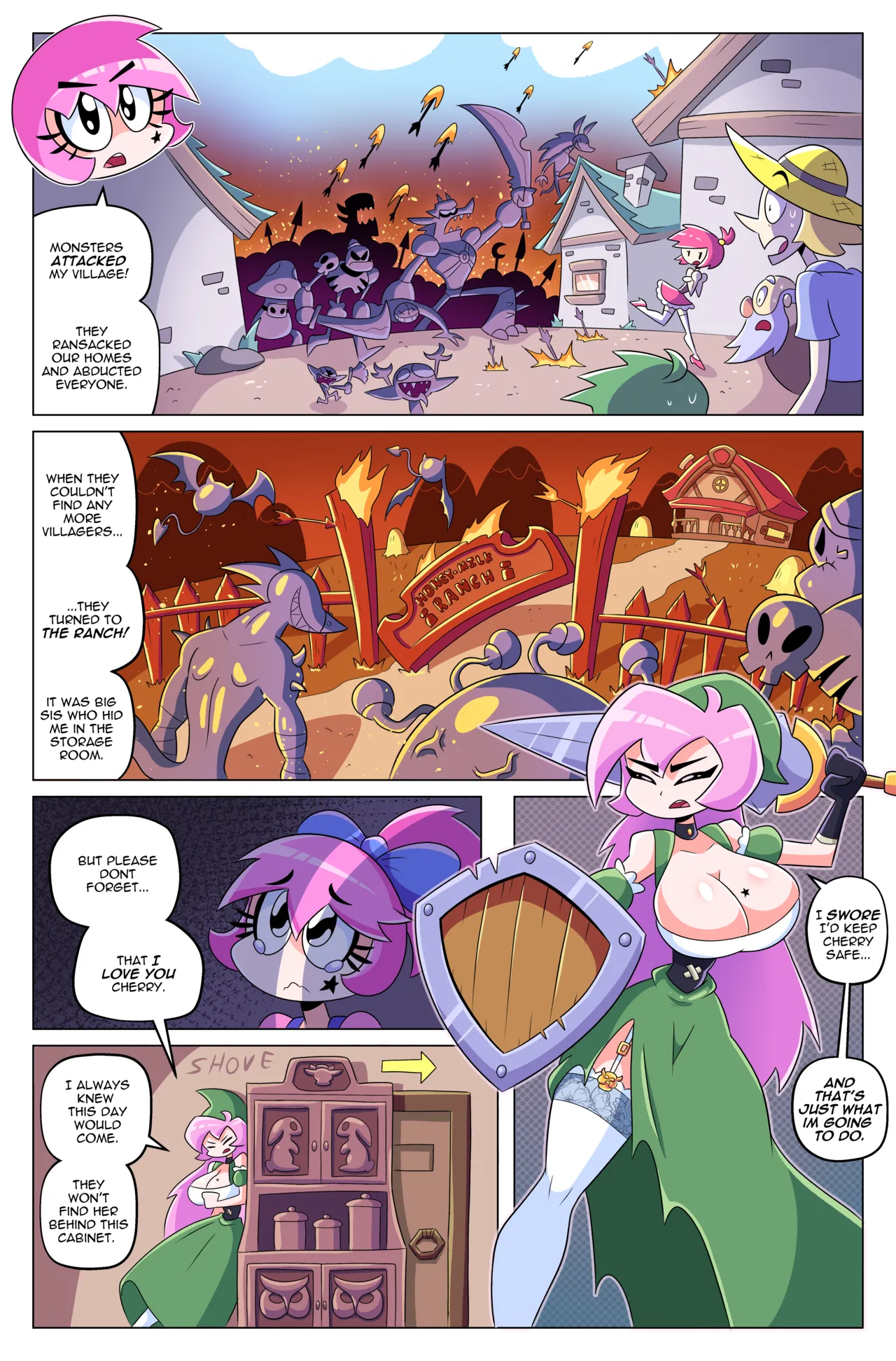 Booby Quest 5 porn comic picture 69