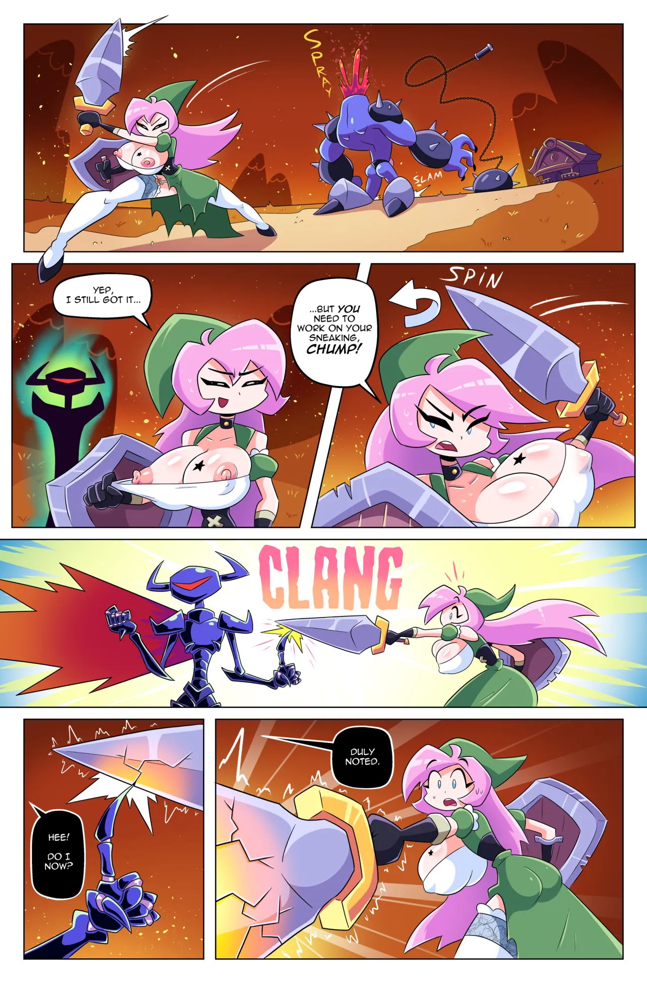 Booby Quest 5 porn comic picture 73