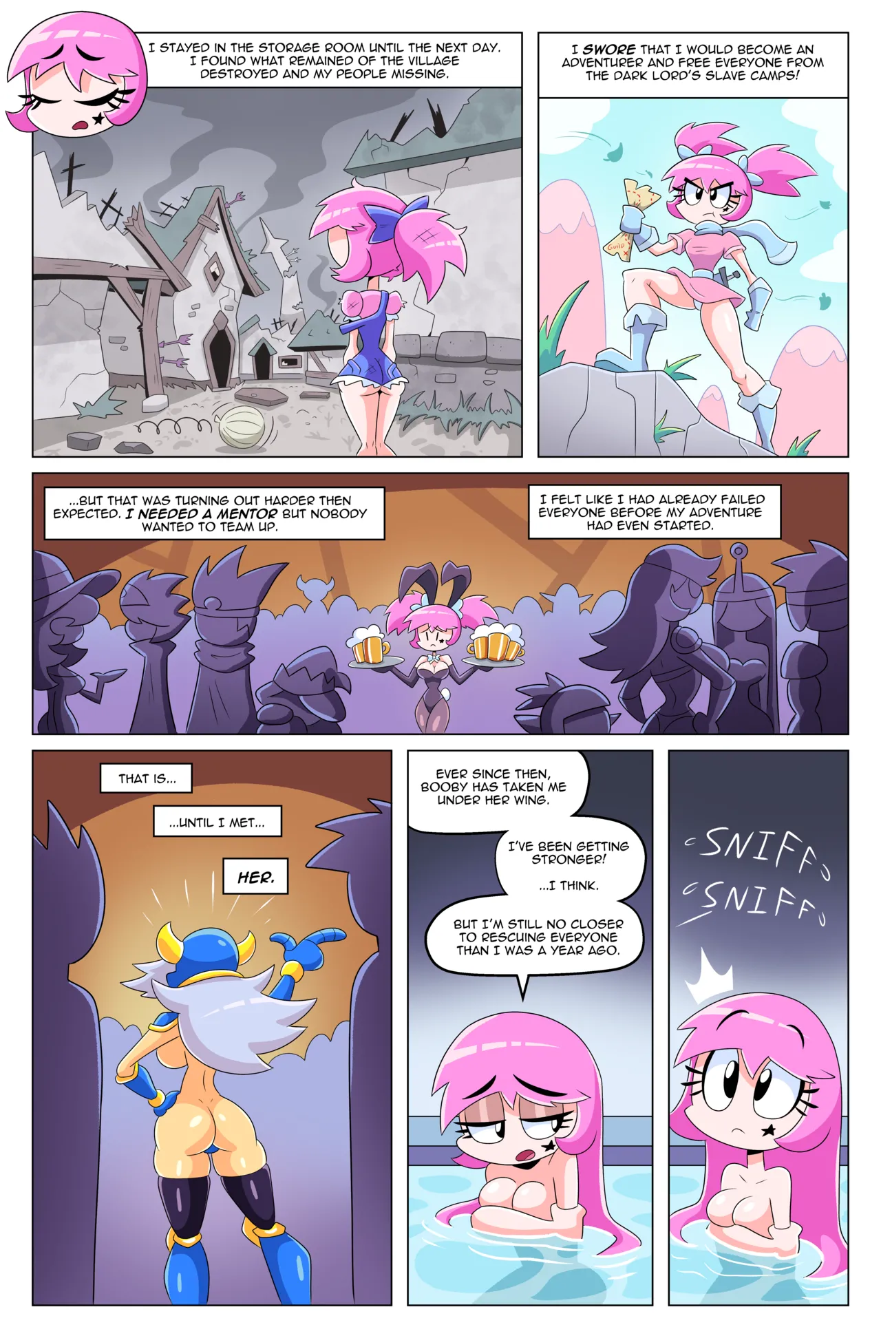 Booby Quest 5 porn comic picture 85