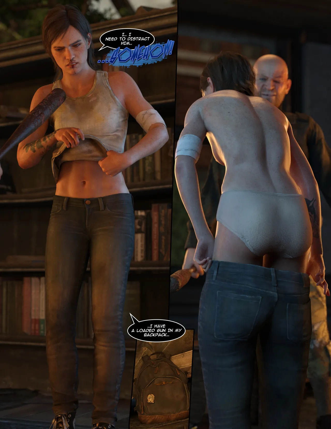 Bookstore Incident porn comic picture 46