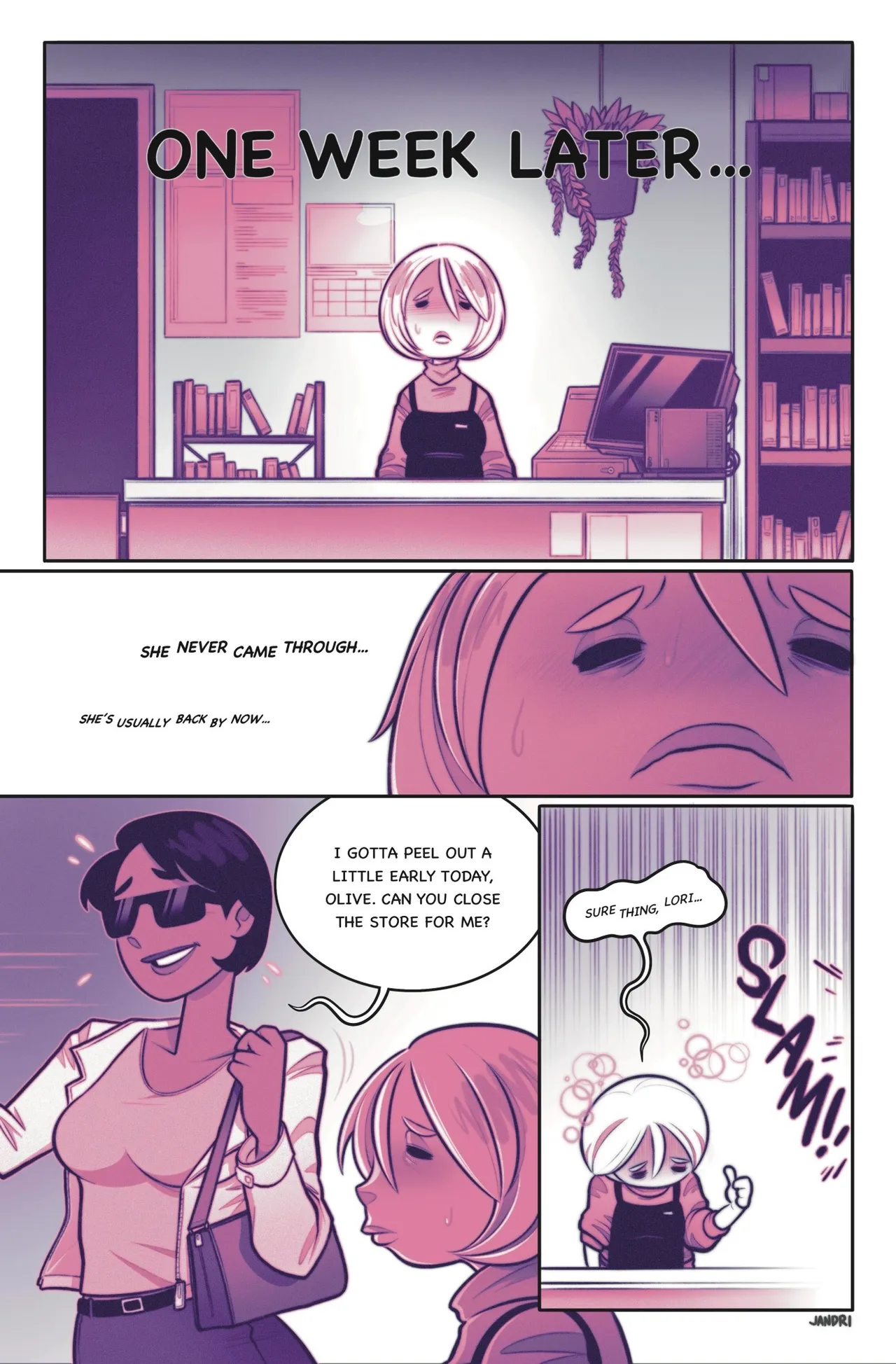 Bookworm: Suggestion porn comic picture 12