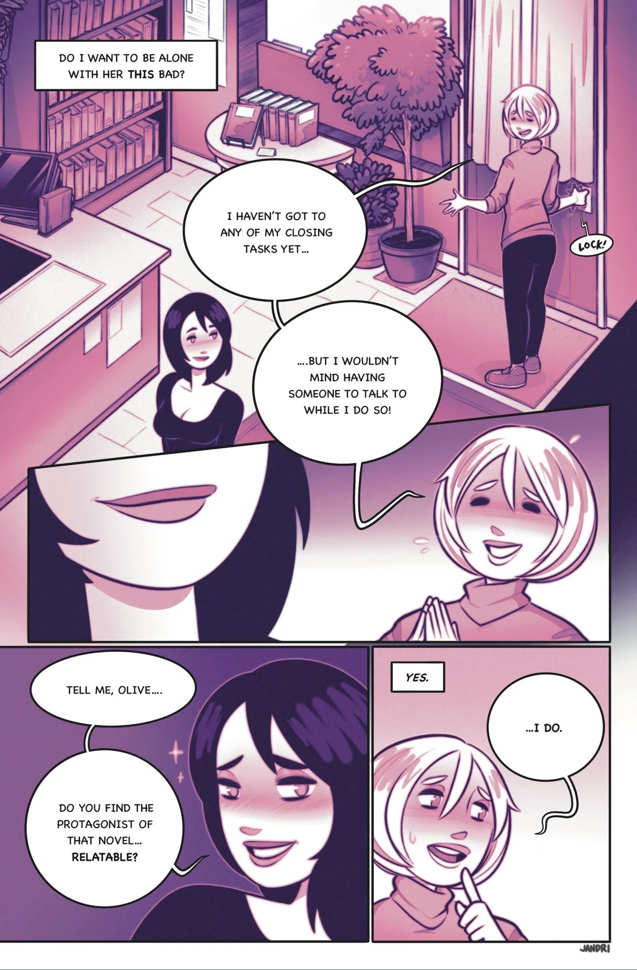 Bookworm: Suggestion porn comic picture 16