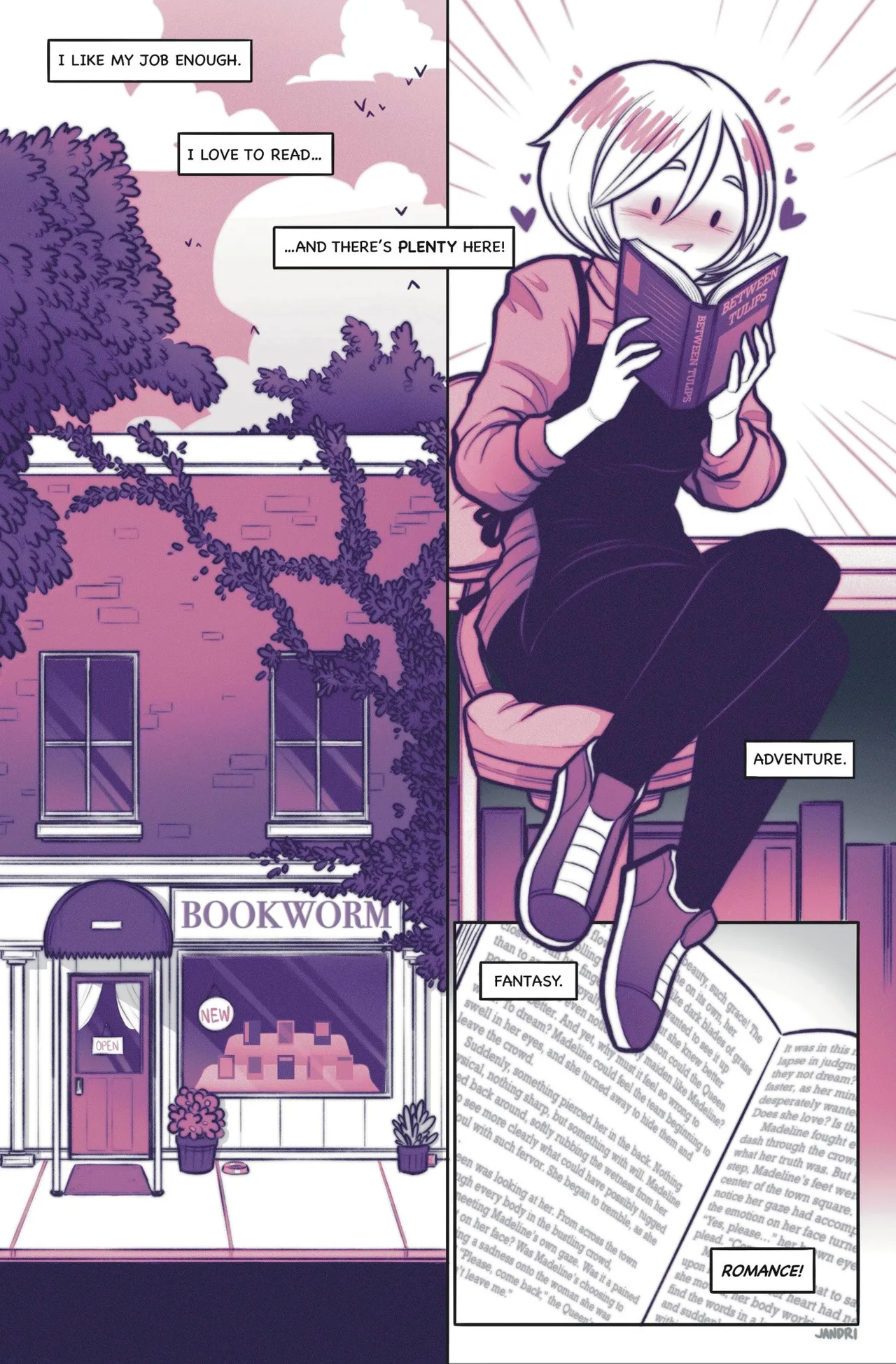 Bookworm: Suggestion porn comic picture 3