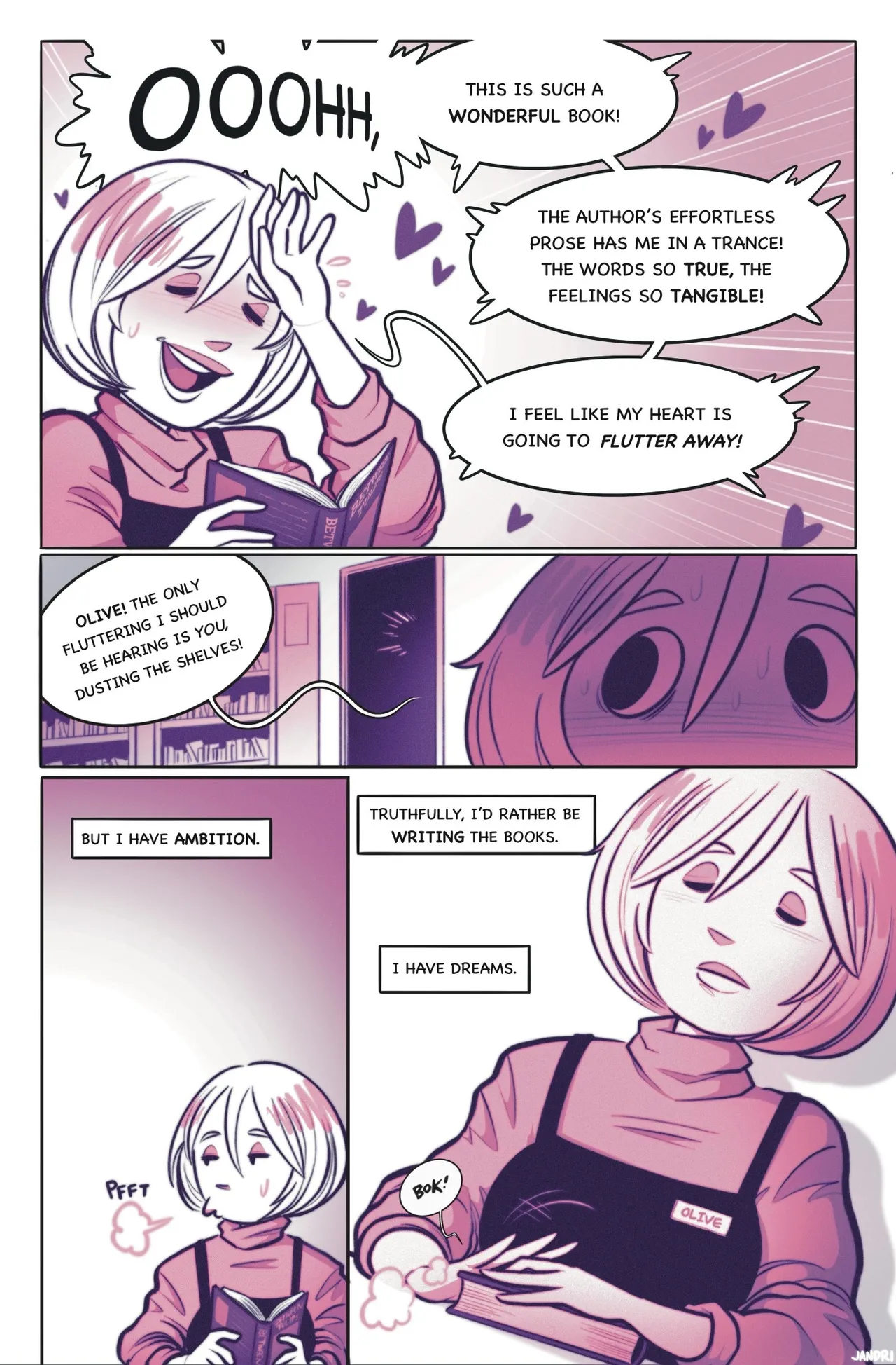 Bookworm: Suggestion porn comic picture 4