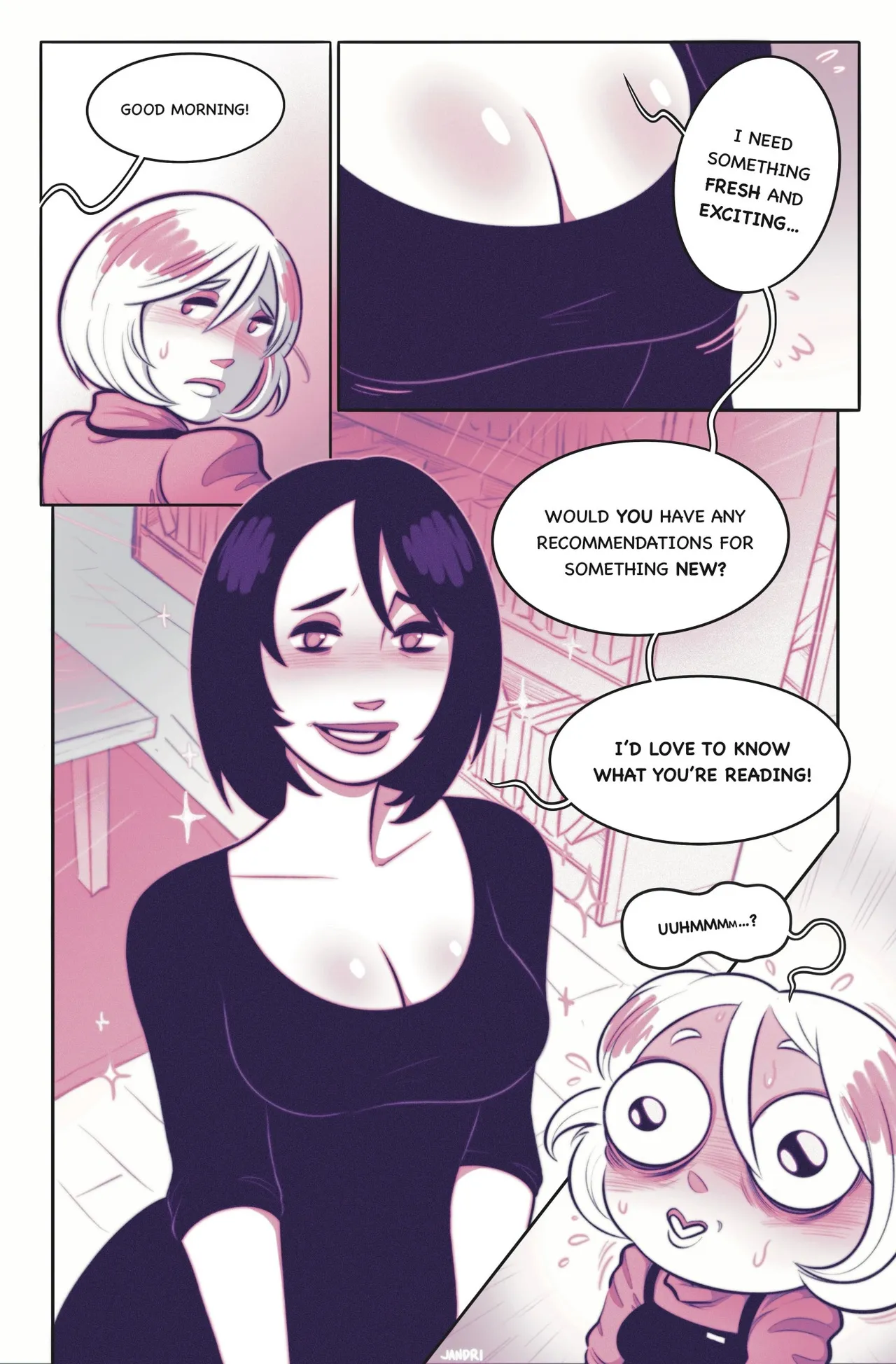 Bookworm: Suggestion porn comic picture 7