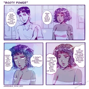 Booty power porn comic picture 1