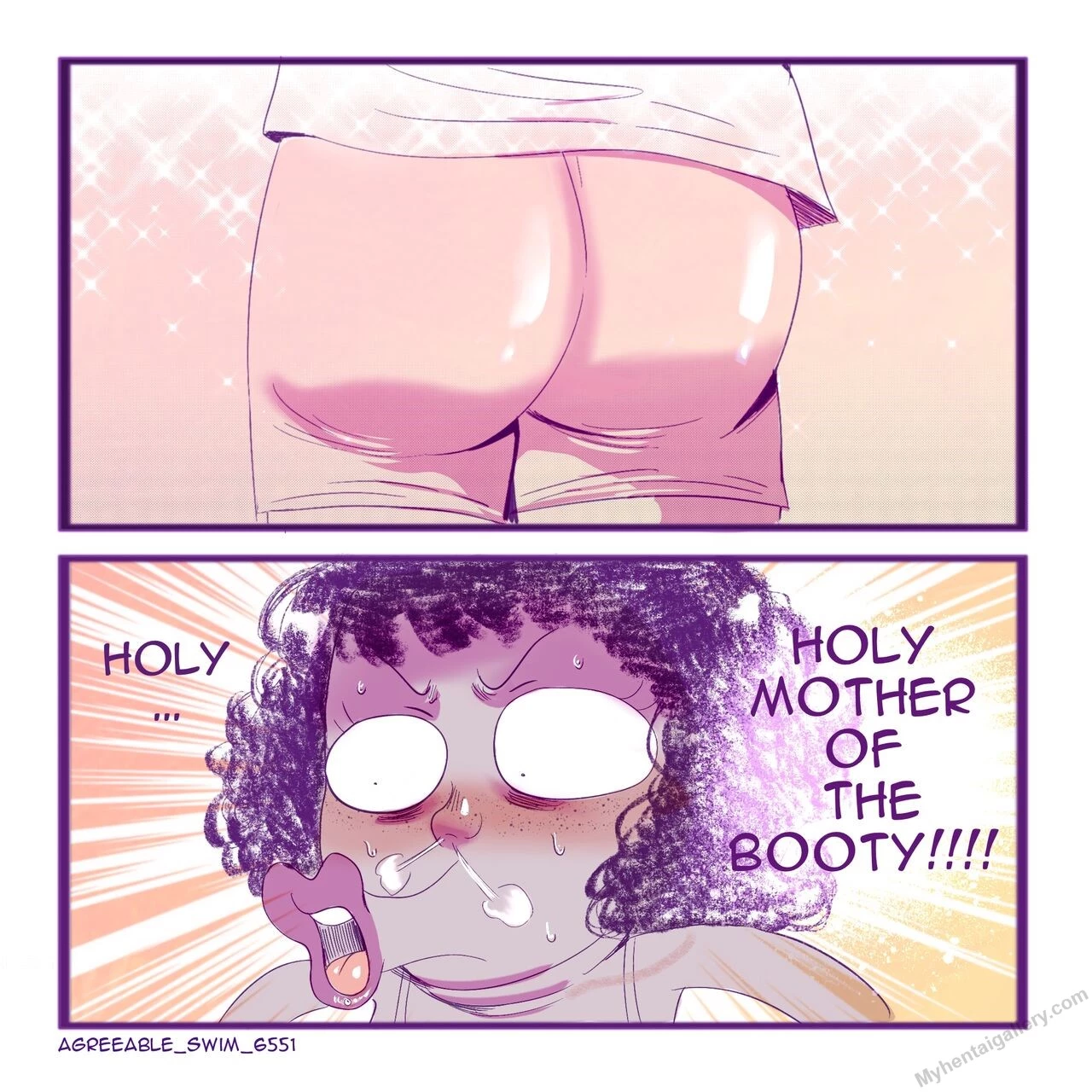 Booty power porn comic picture 3