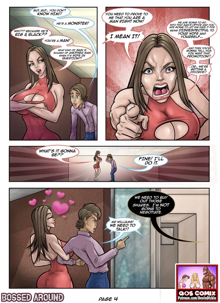 Bossed Around porn comic picture 4