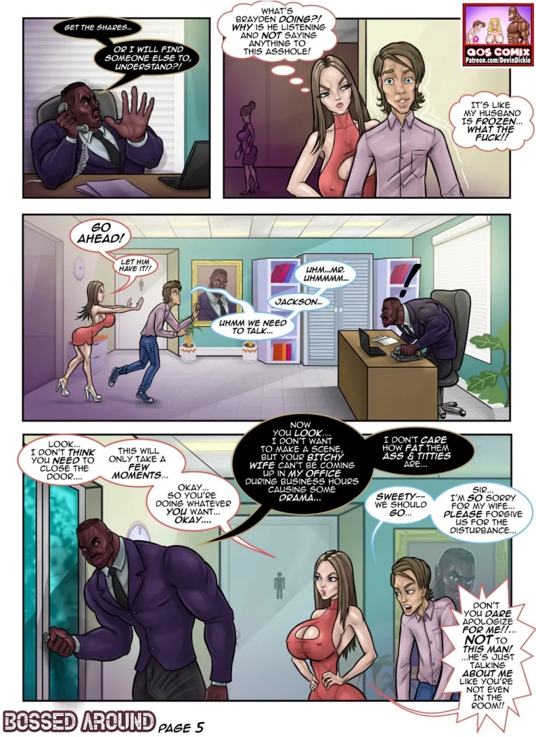 Bossed Around porn comic picture 5
