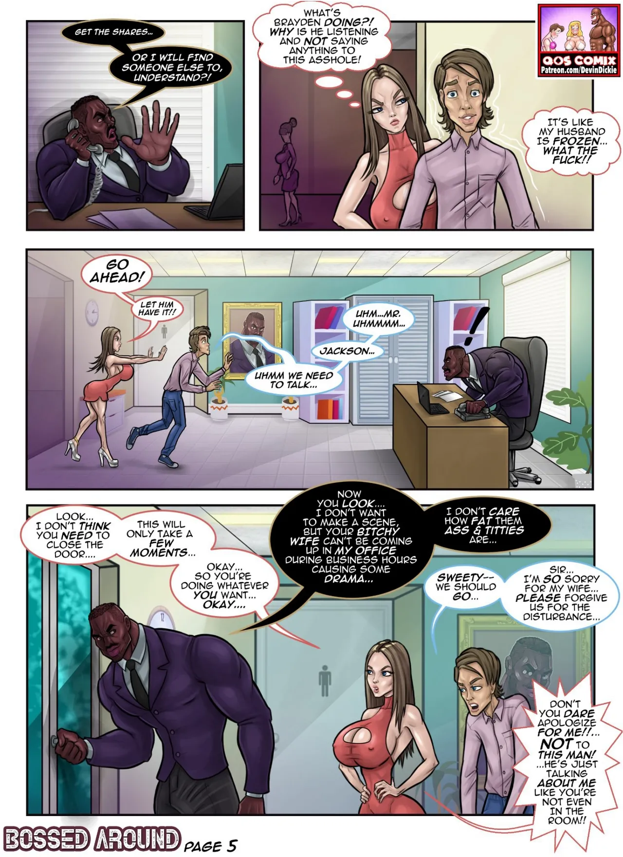 Bossed Around porn comic picture 5