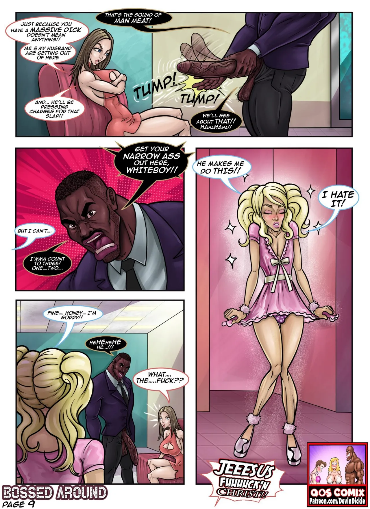 Bossed Around porn comic picture 9
