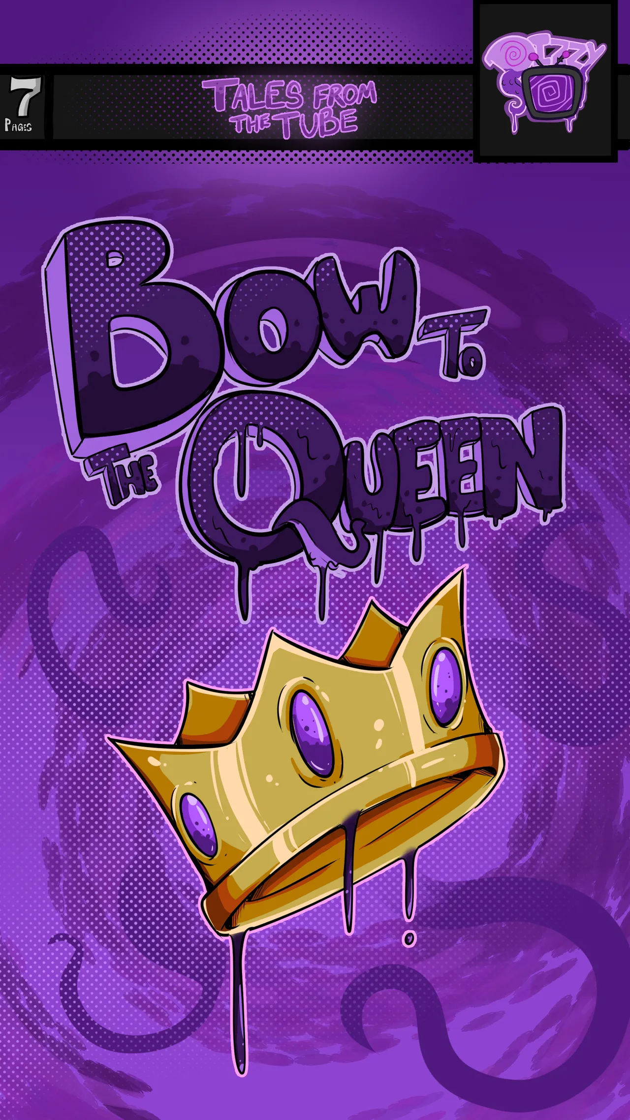 Bow to the Queen porn comic picture 1