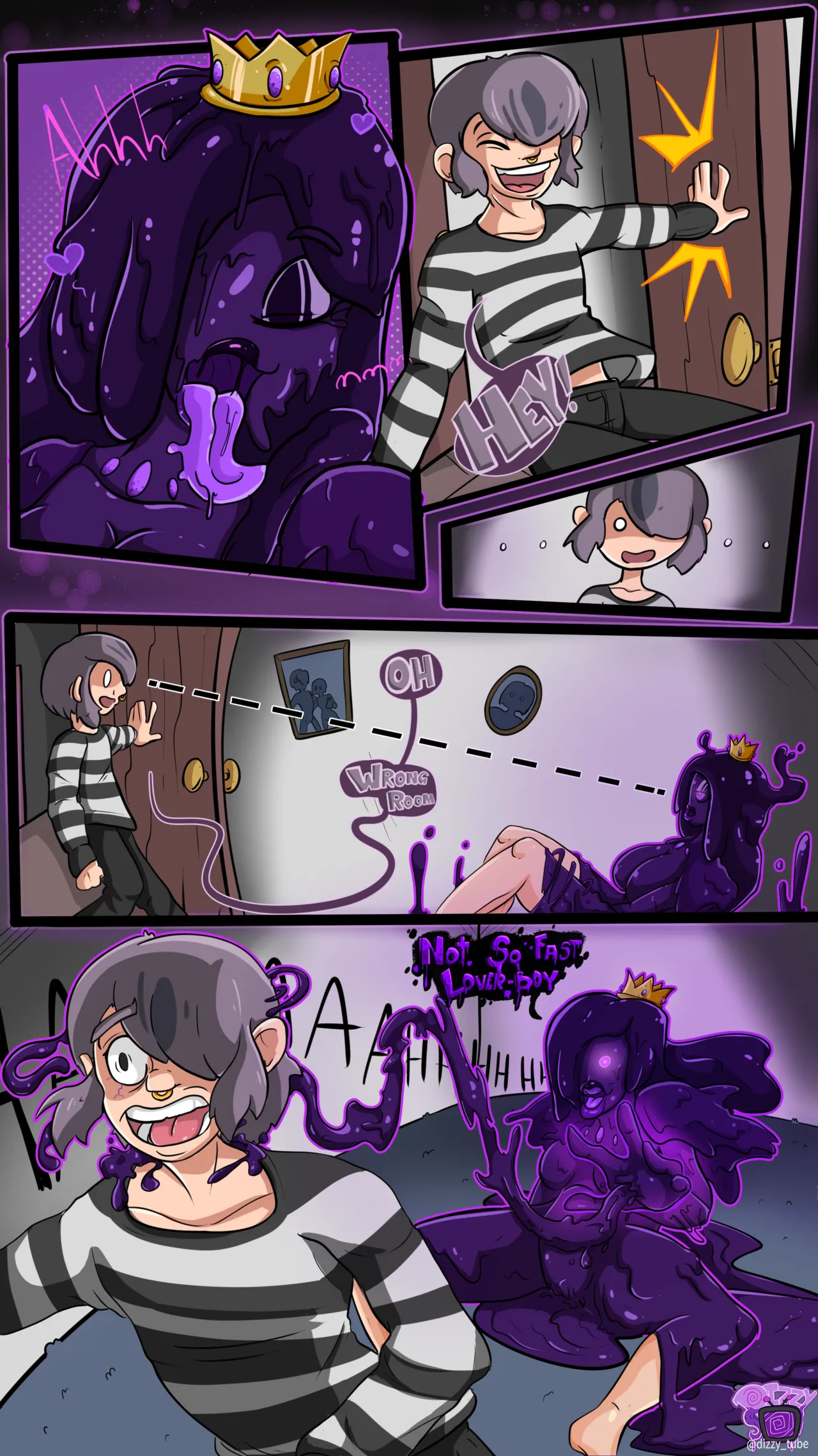 Bow to the Queen porn comic picture 4
