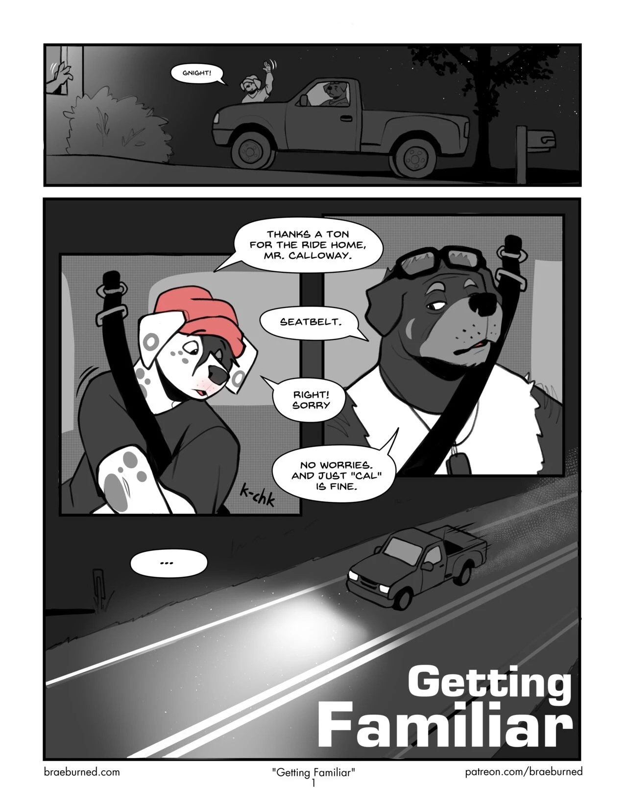 Braeburned | Getting Familiar porn comic picture 1