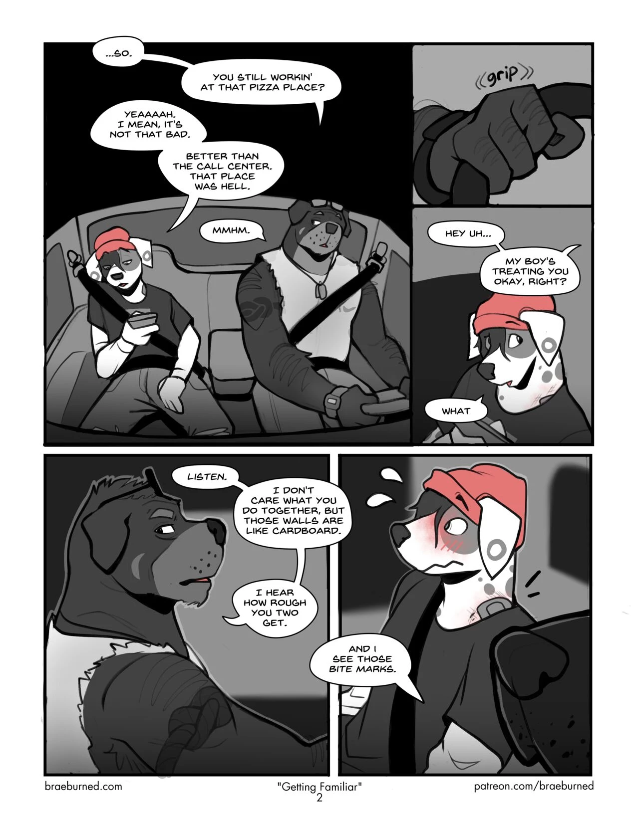 Braeburned | Getting Familiar porn comic picture 2