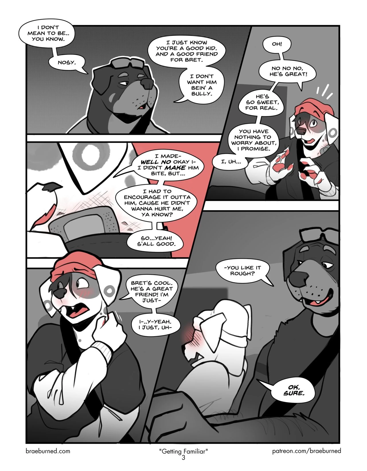 Braeburned | Getting Familiar porn comic picture 3