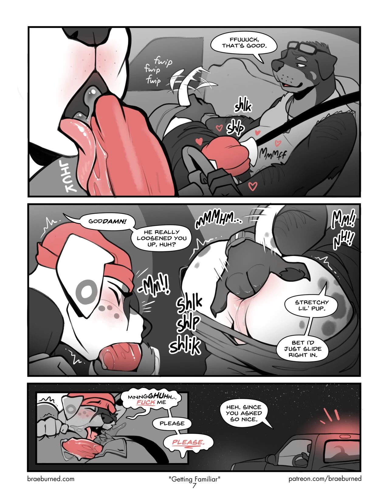 Braeburned | Getting Familiar porn comic picture 7