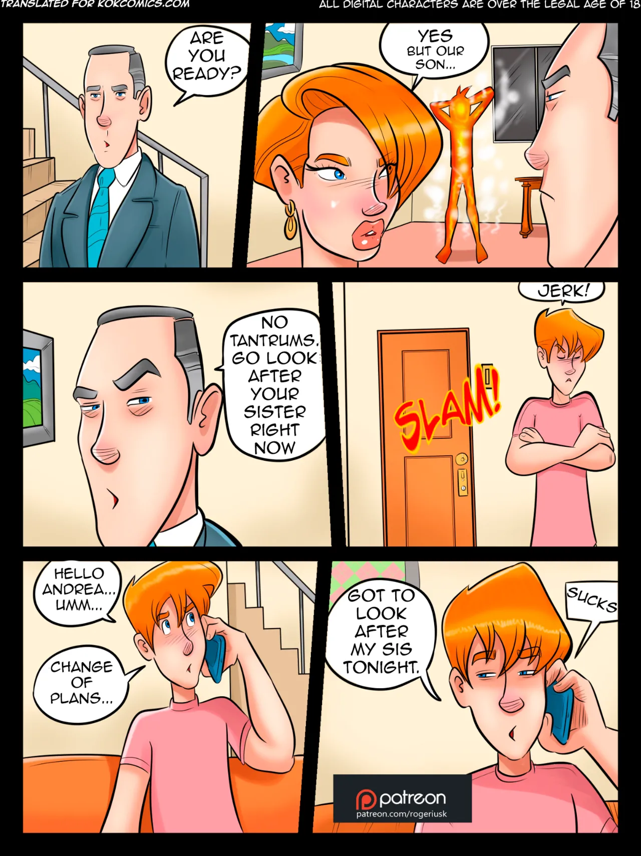 Bratty Sis Annie porn comic picture 3