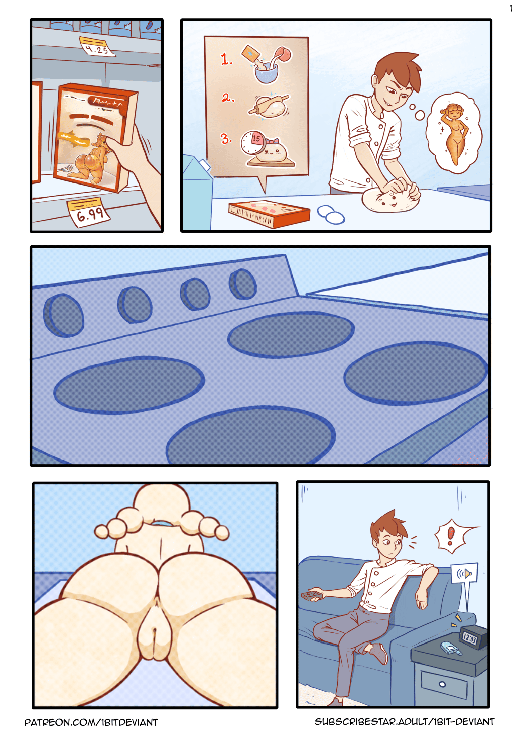 Bread Babe porn comic picture 2