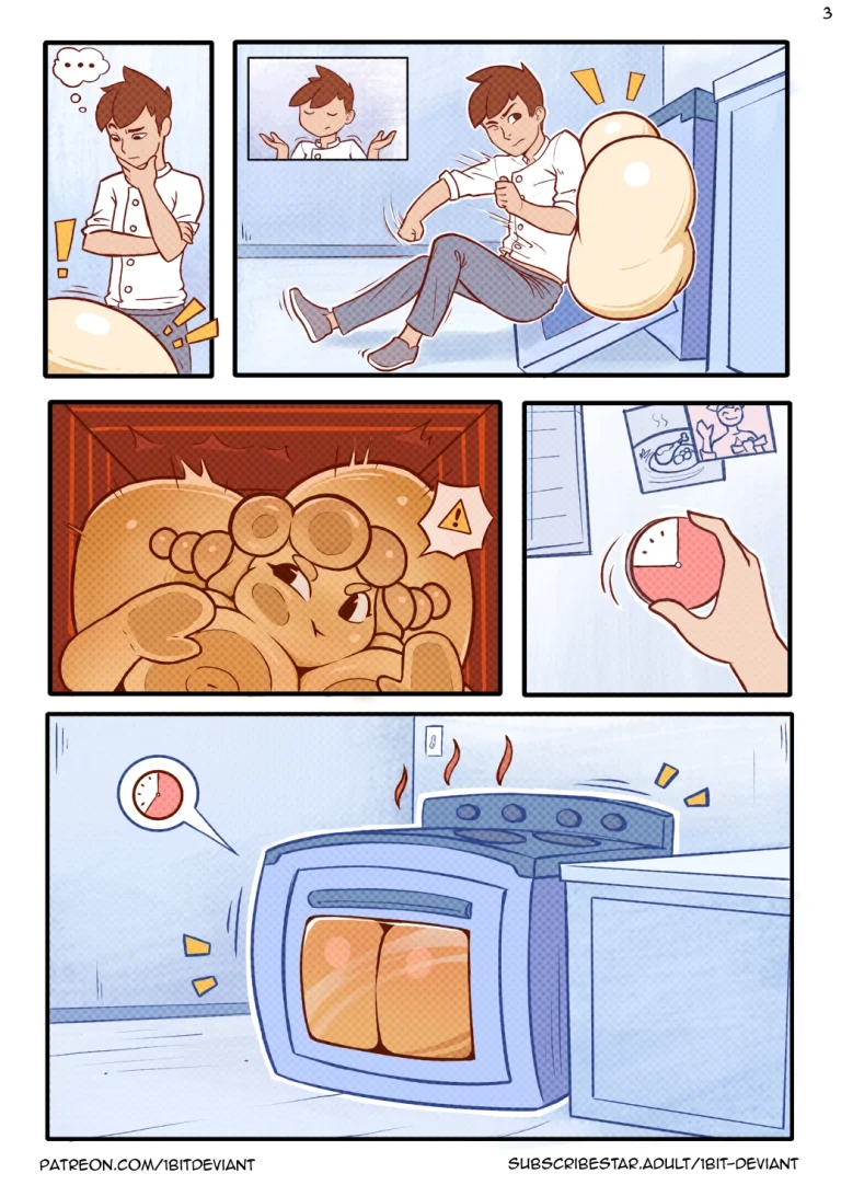Bread Babe porn comic picture 4