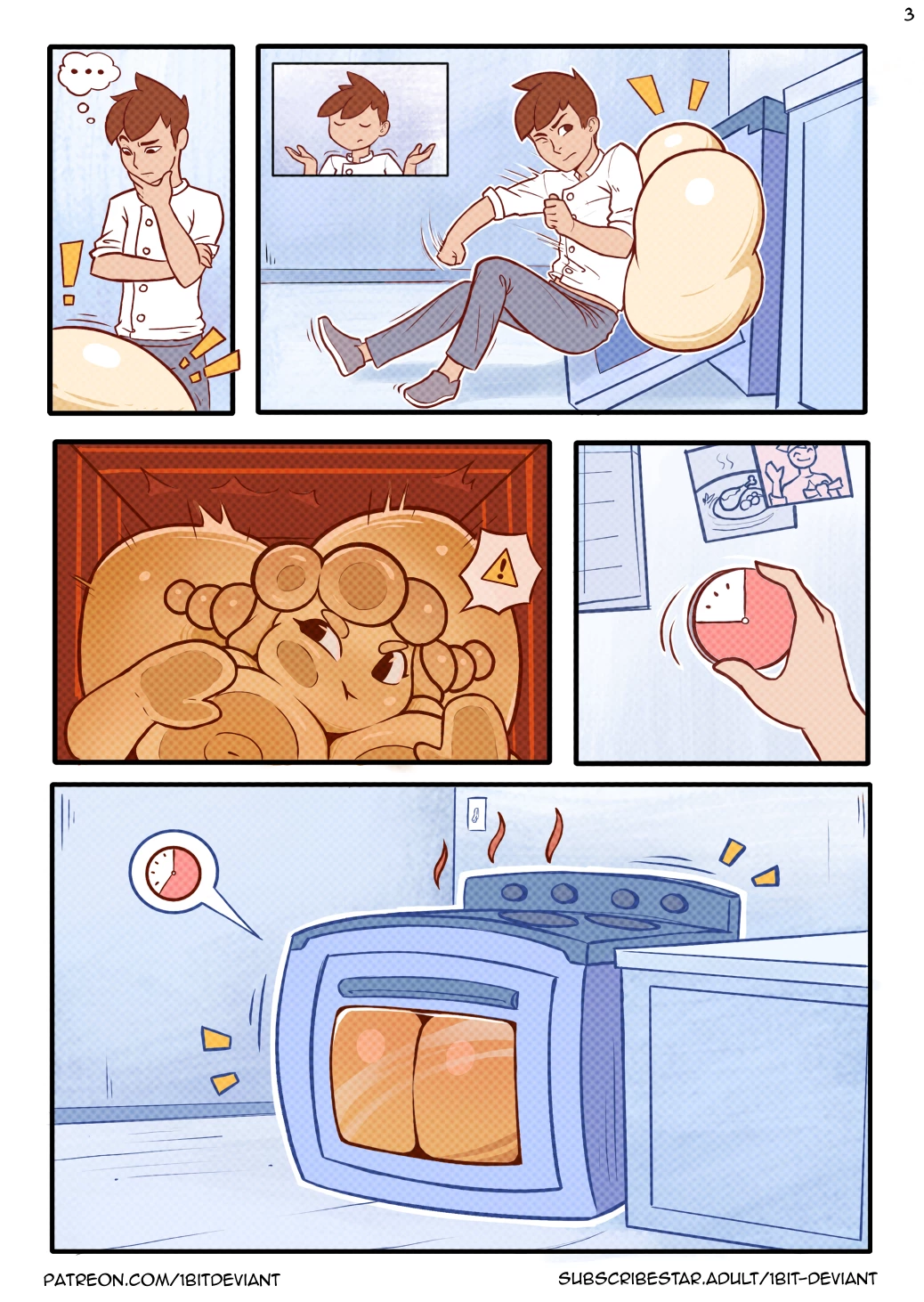 Bread Babe porn comic picture 4