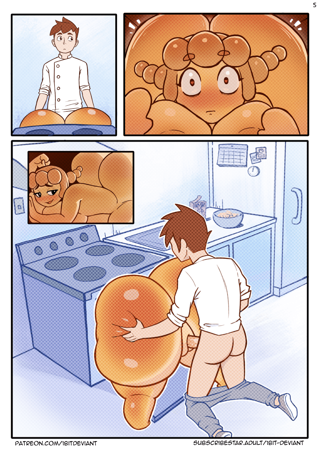 Bread Babe porn comic picture 6
