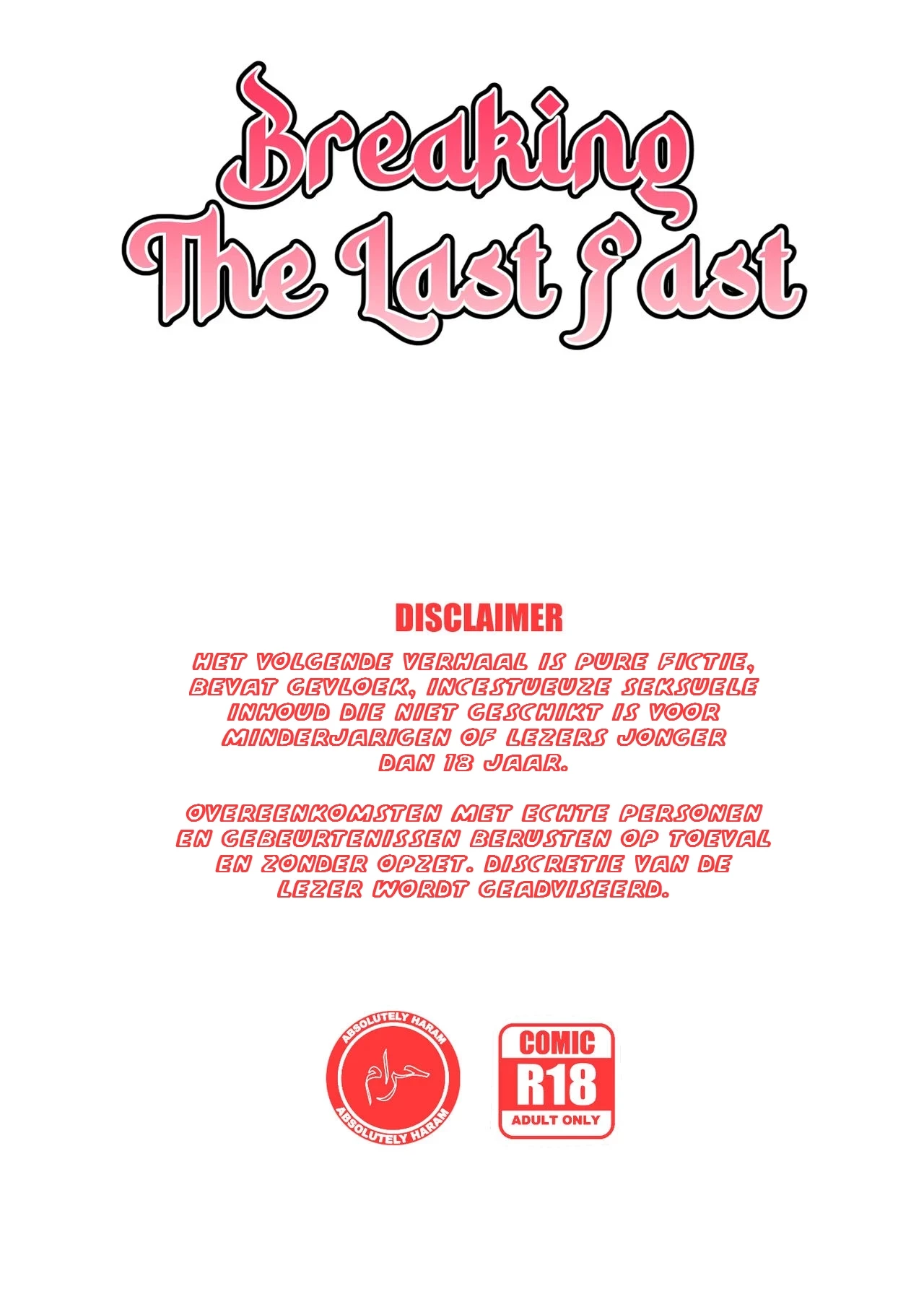 Breaking The Last Fast [NL] porn comic picture 2