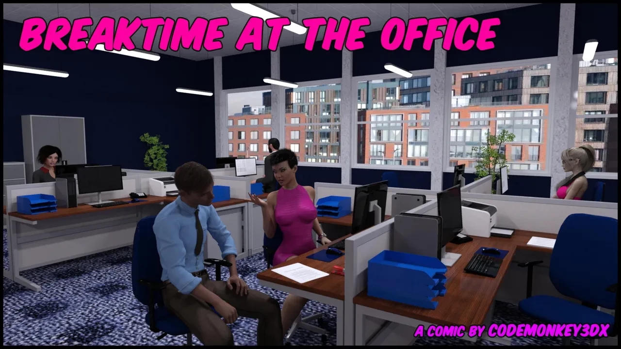 Breaktime at the Office porn comic picture 1