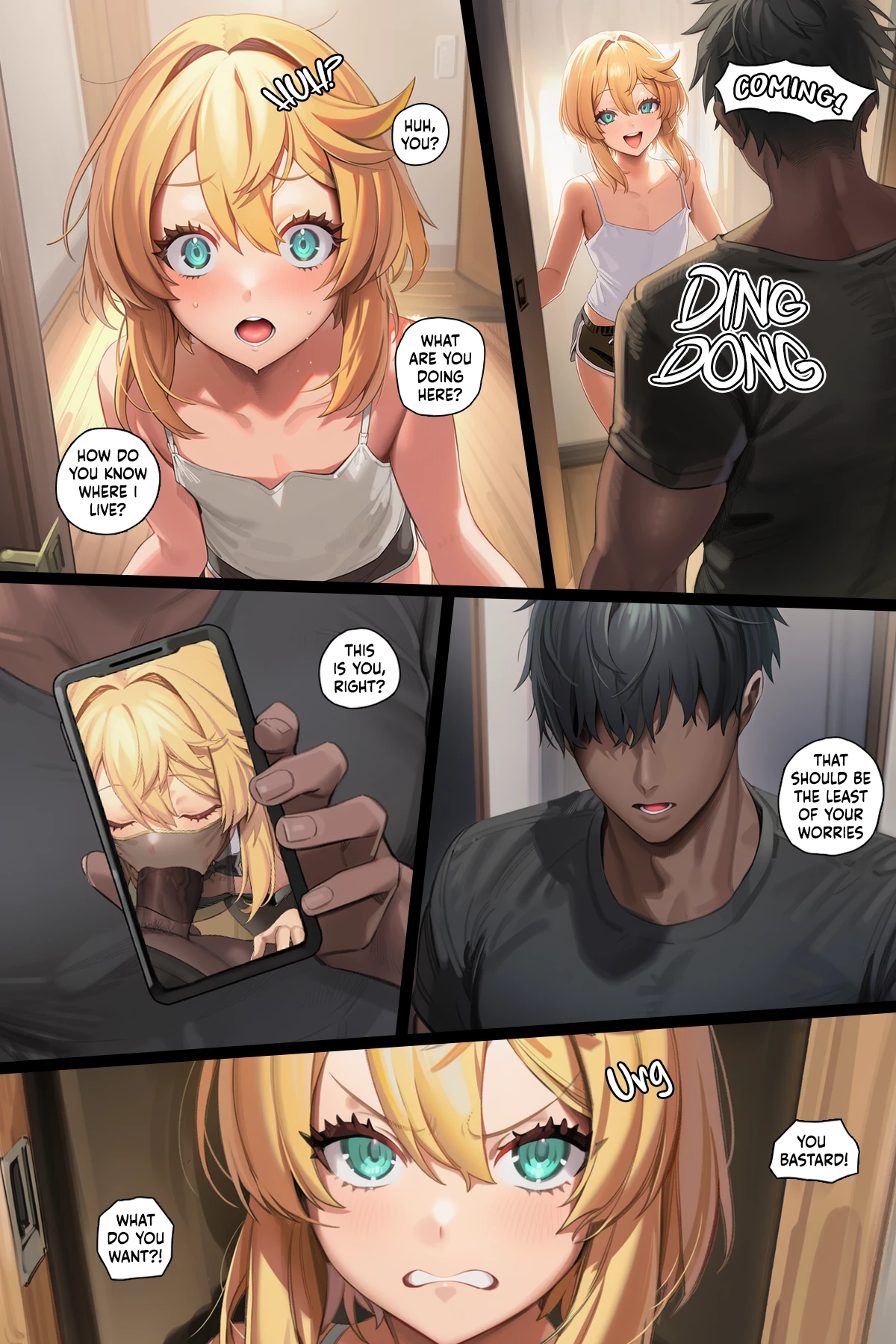 Bridget's little secret porn comic picture 14