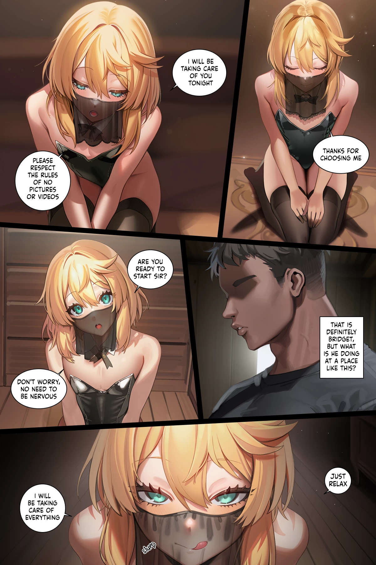 Bridget's little secret porn comic picture 4