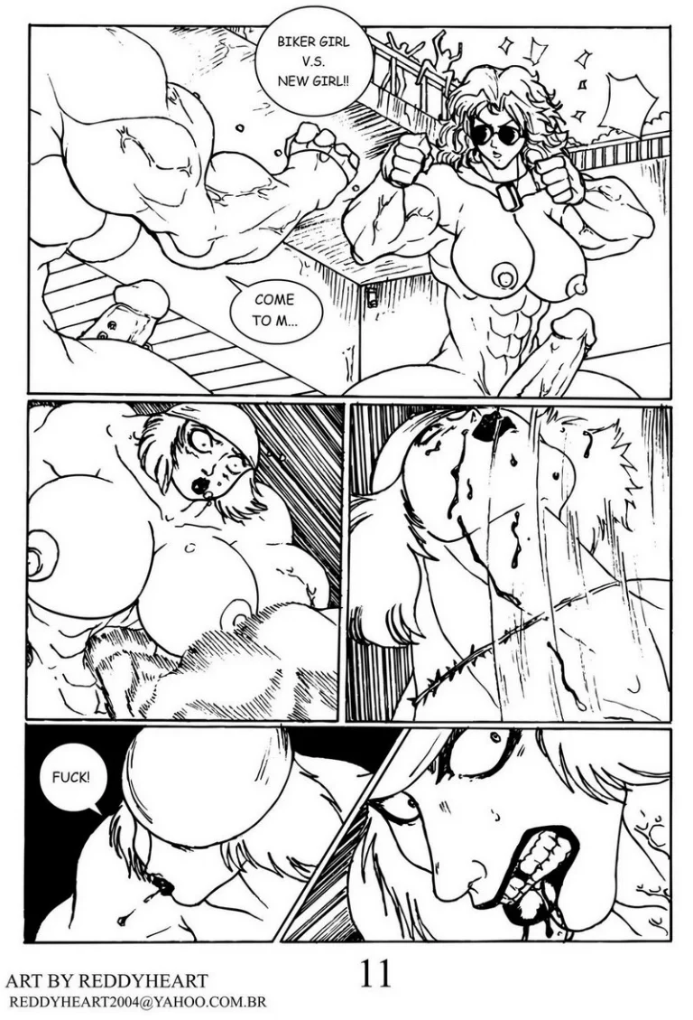 Brutal Fight porn comic picture 11