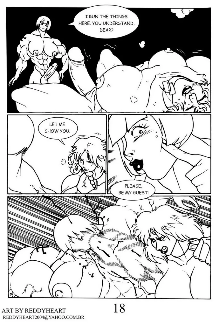 Brutal Fight porn comic picture 18