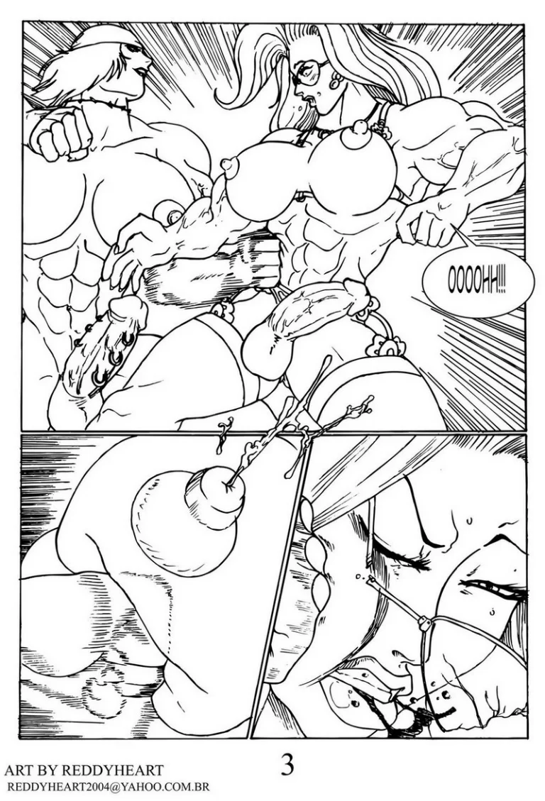 Brutal Fight porn comic picture 3