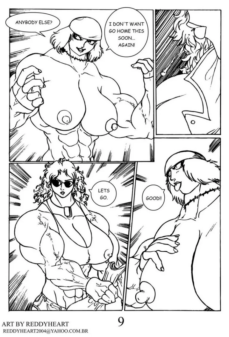 Brutal Fight porn comic picture 9