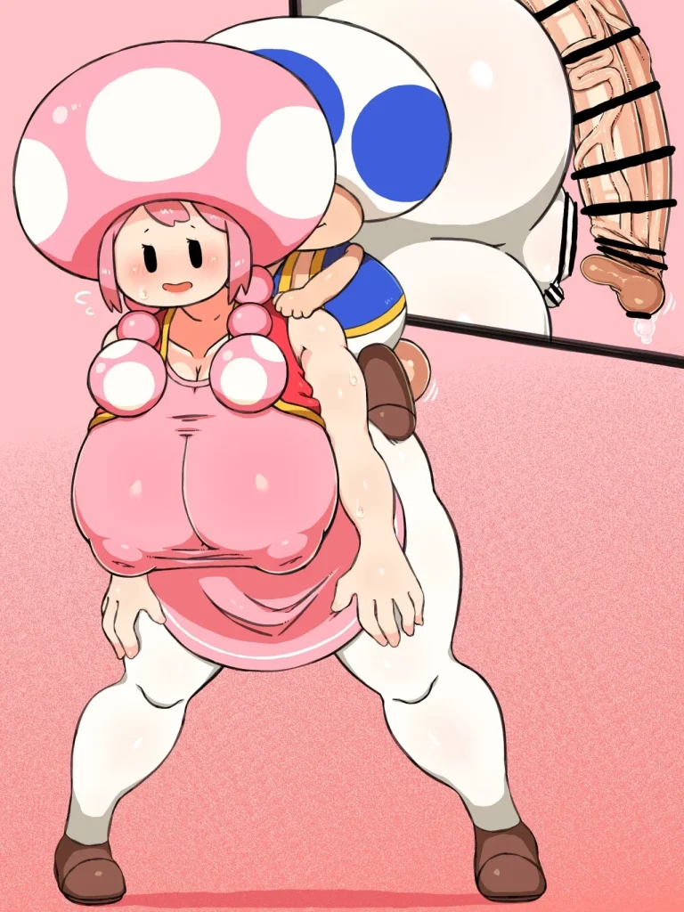 Bucket Berry Bangs Toadette porn comic picture 1