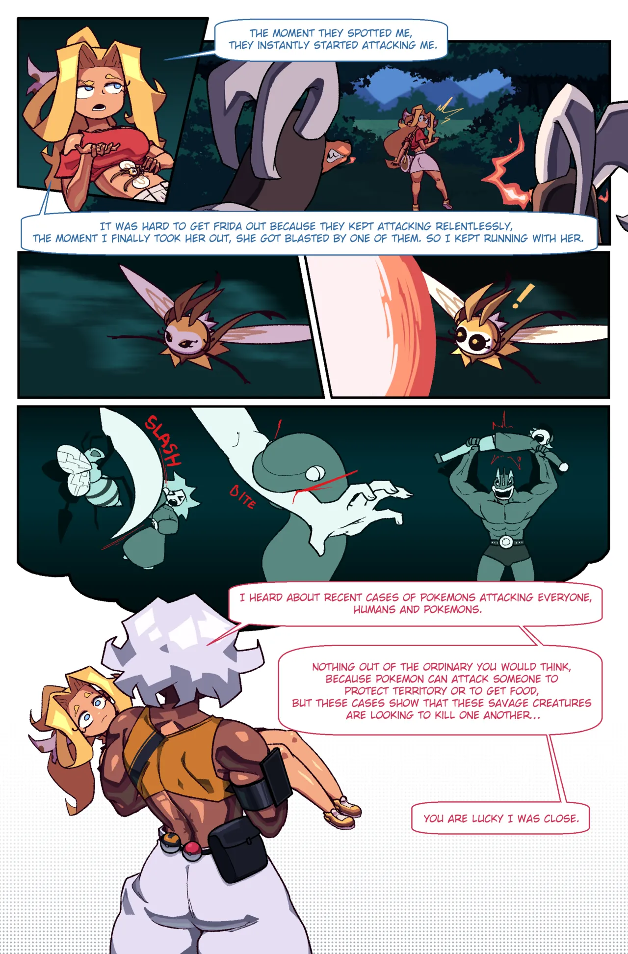 Bug Bite 5 porn comic picture 14