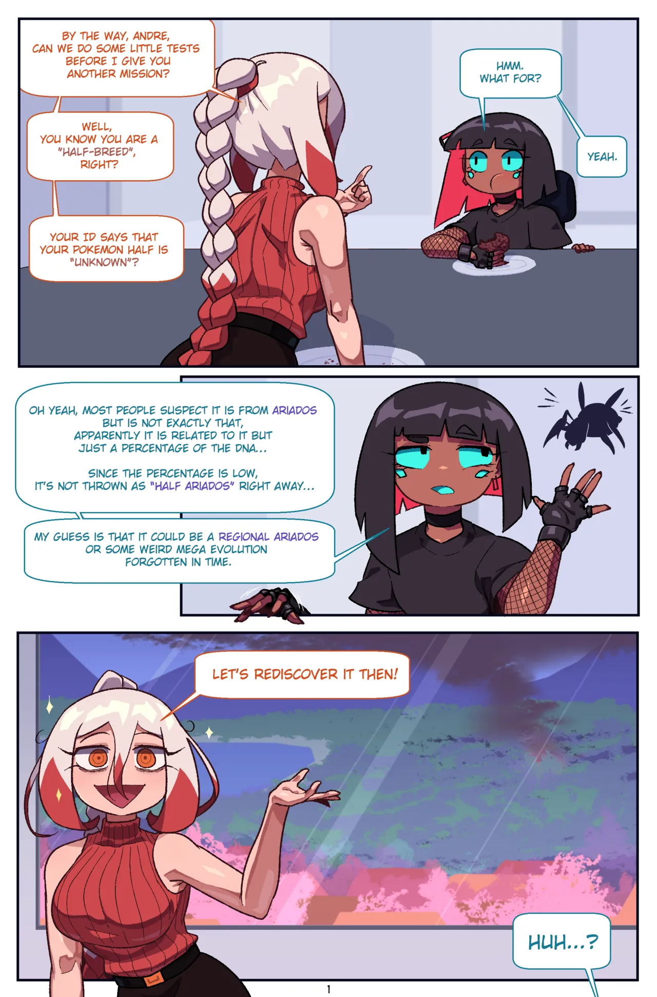 Bug Bite 5 porn comic picture 2