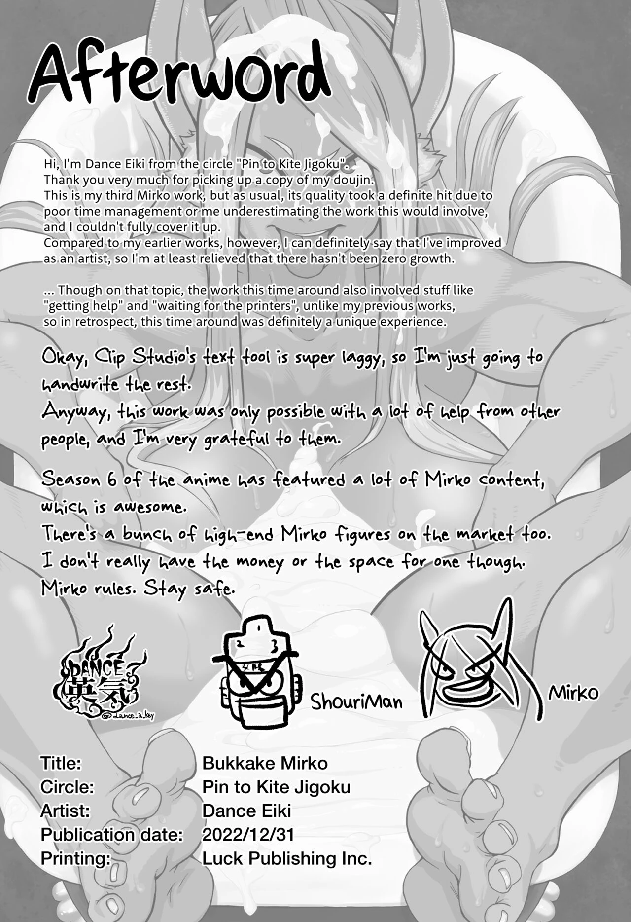 Bukkake Mirko porn comic picture 21