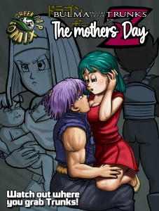 Bulma and the gift of Trunks for the Mother's day porn comic picture 1