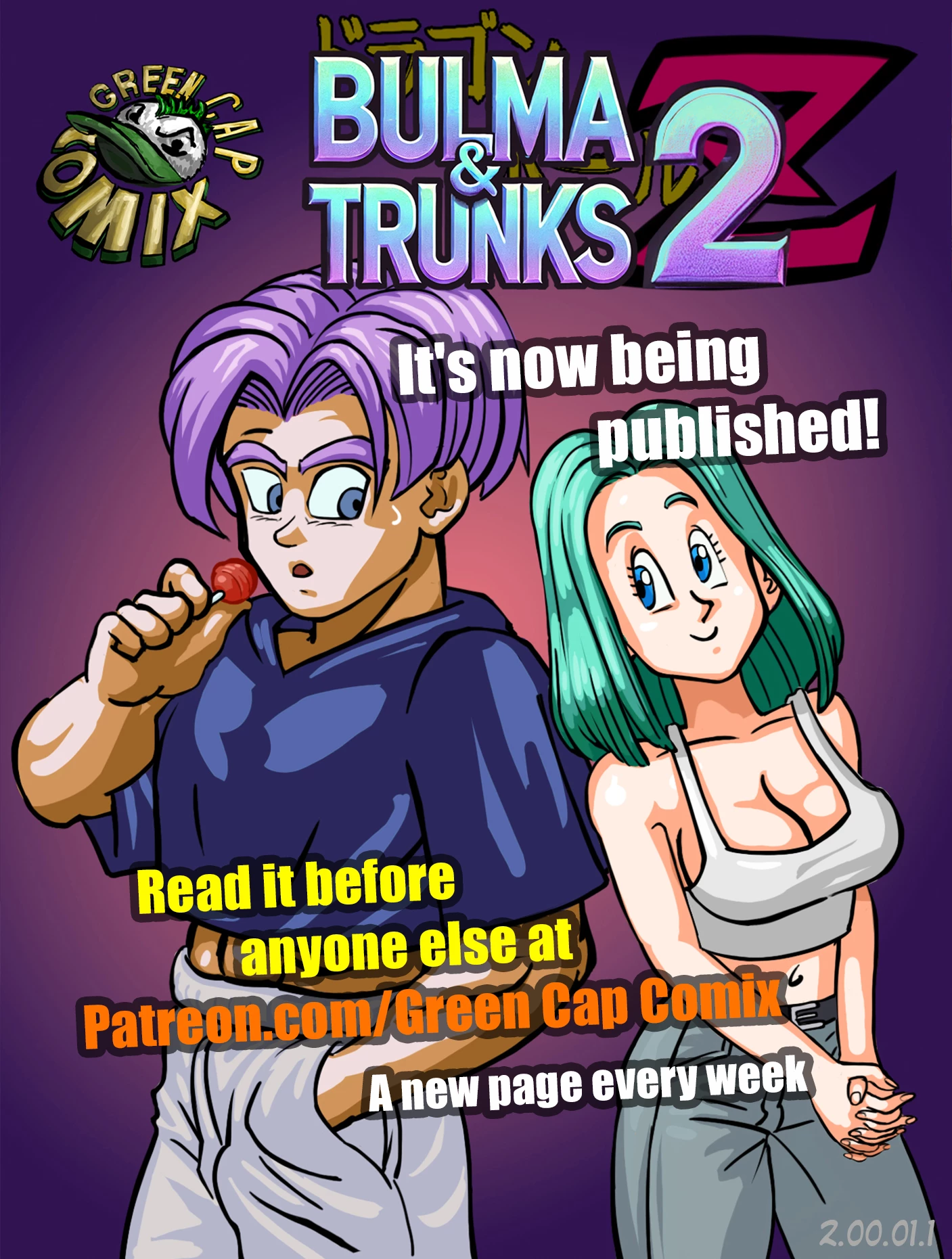 Bulma and the gift of Trunks for the Mother's day porn comic picture 31