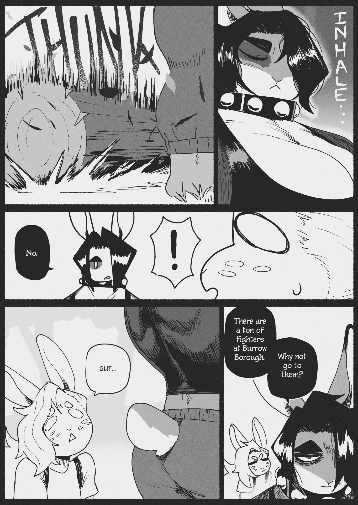 BUN BASH - CH 02 porn comic picture 18